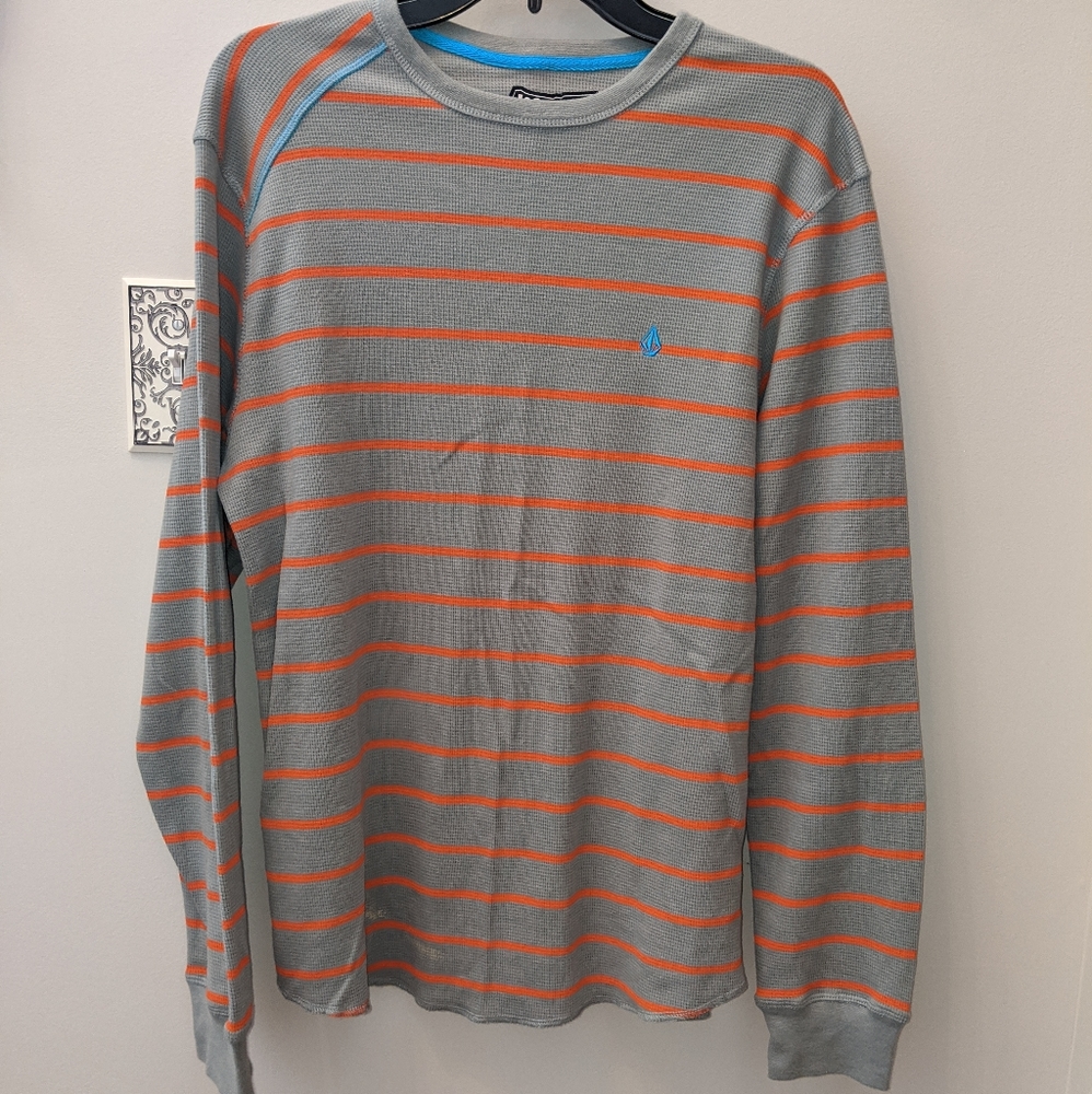 Volcom striped shirt